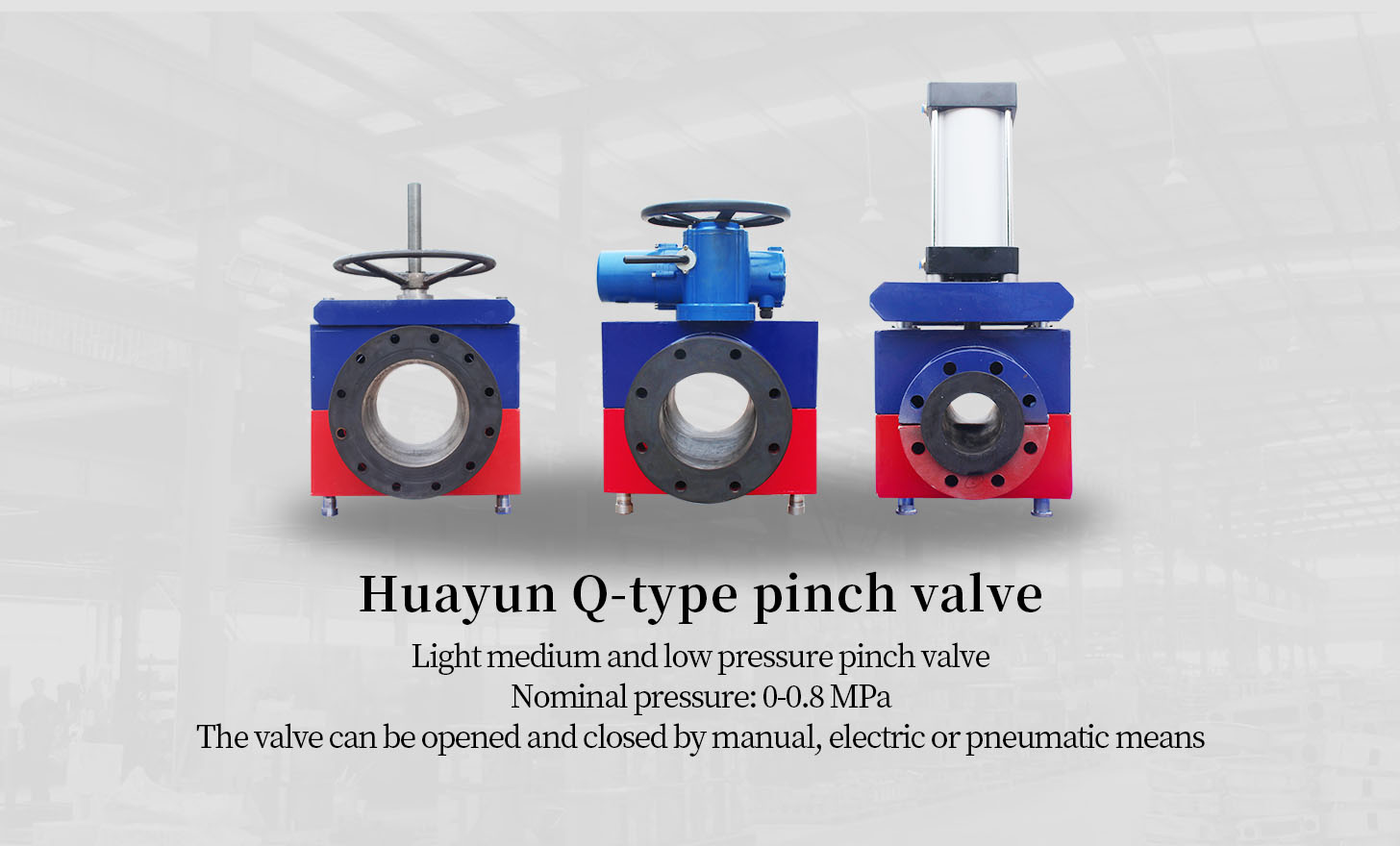 Q-type pinch valve