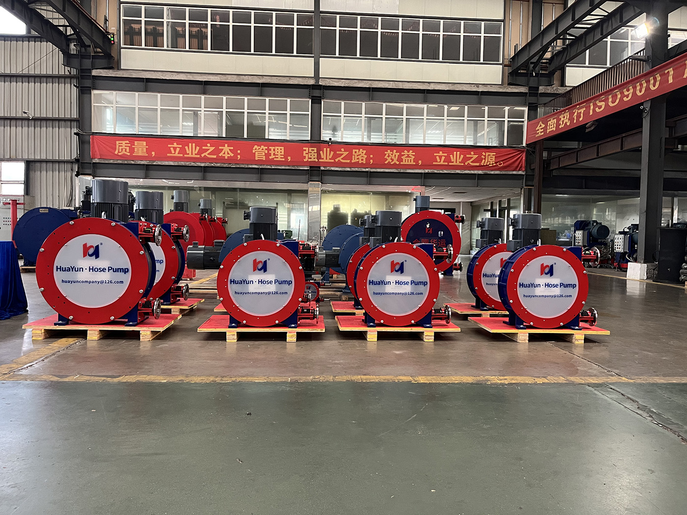 Huayun Machinery Hose Pumps Shipped to Brazil, Supporting Local Wastewater Treatment Efficiency Upgrades