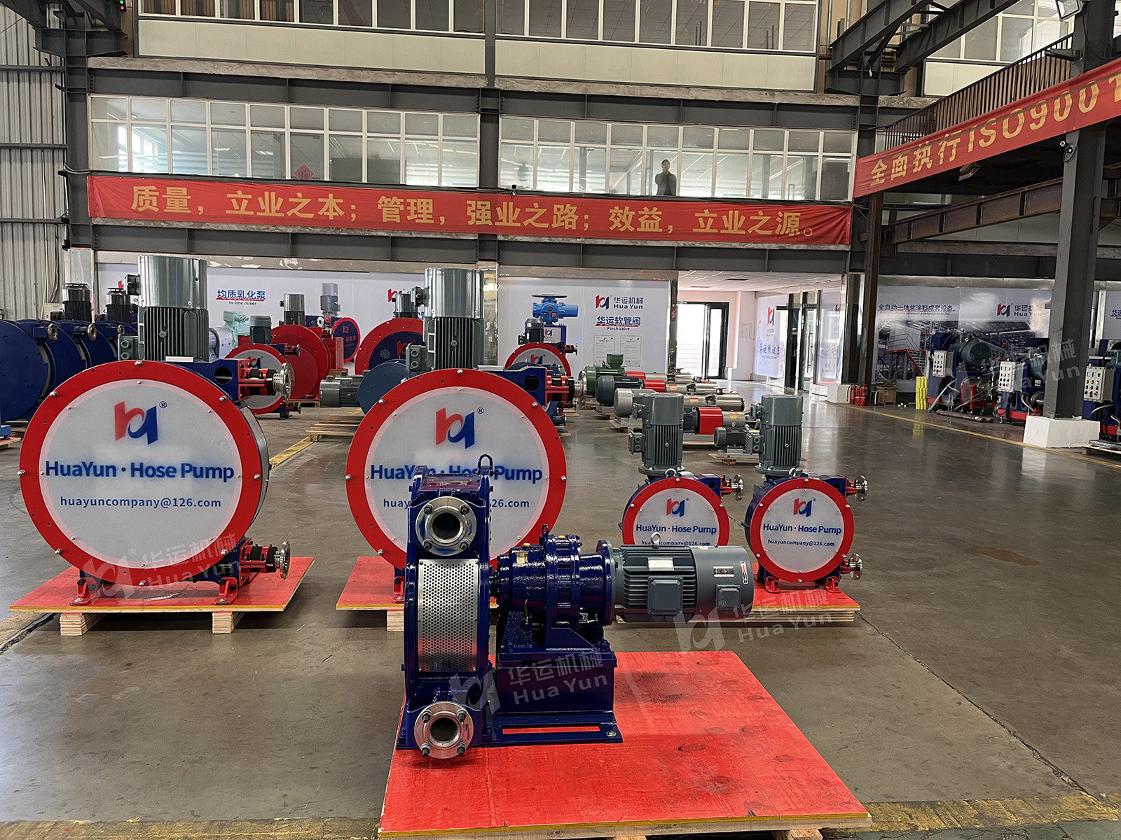 Huayun Machinery’s Customized Hose Pumps Ready for Delivery, Empowering Efficient Production for a Major Domestic Enterprise